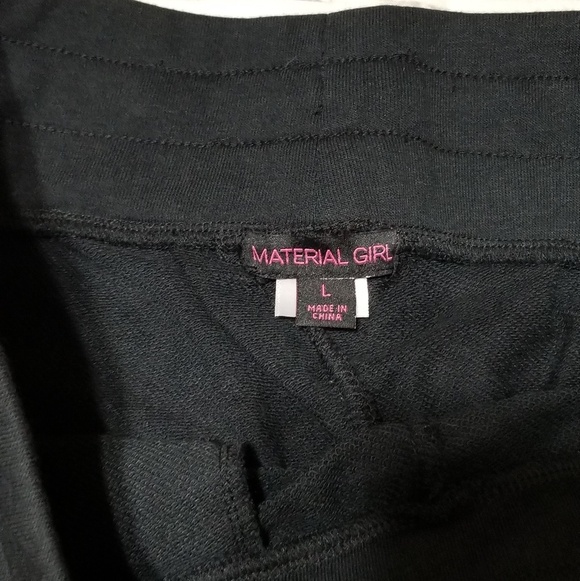 MATERIAL GIRL Mesh-Panel Sweatpants - Picture 5 of 8